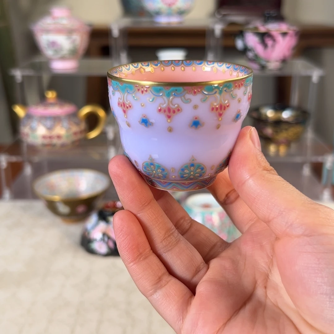 纯手工手绘 高端茶器