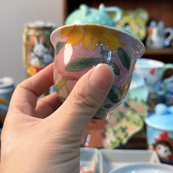 顾***好景德镇釉下手绘陶瓷