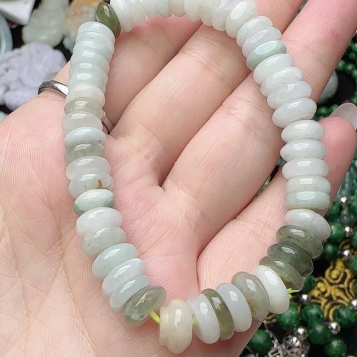 翡翠未镶嵌颈饰天然A货42