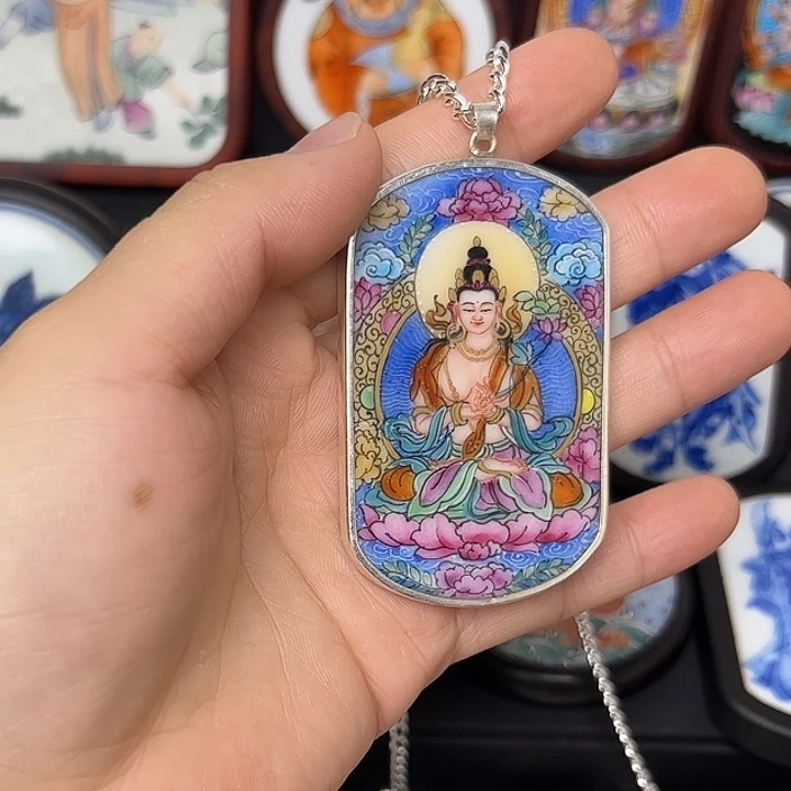 瓷片陶瓷瓷片挂坠