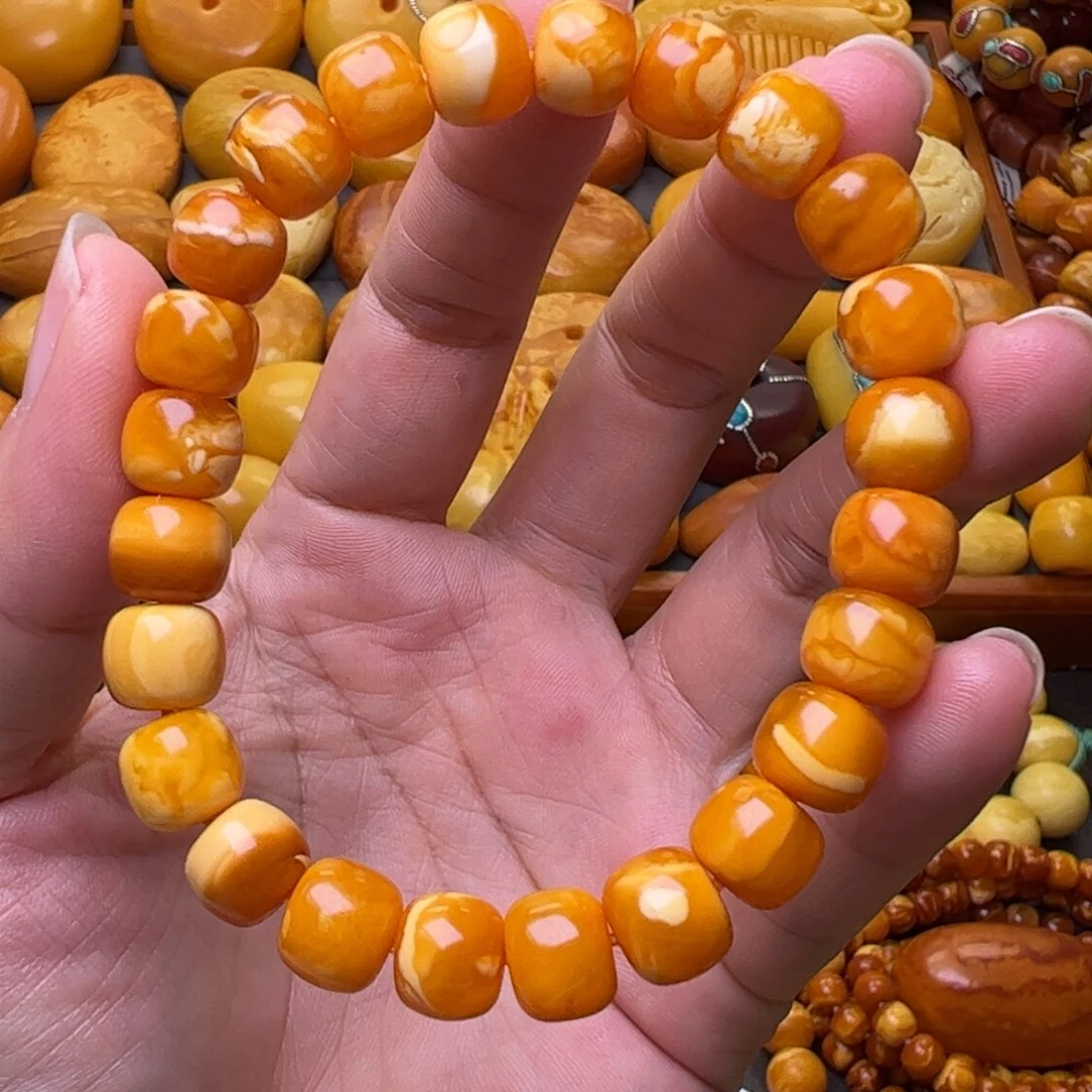 蜜蜡未镶嵌珠宝奇石9.2