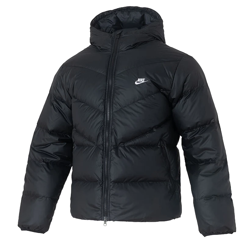 双旦礼Nike耐克冬季男子运动休闲连帽羽绒服外套HQ7791-011