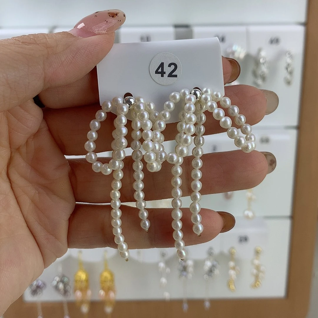 未镶嵌耳饰淡水珍珠