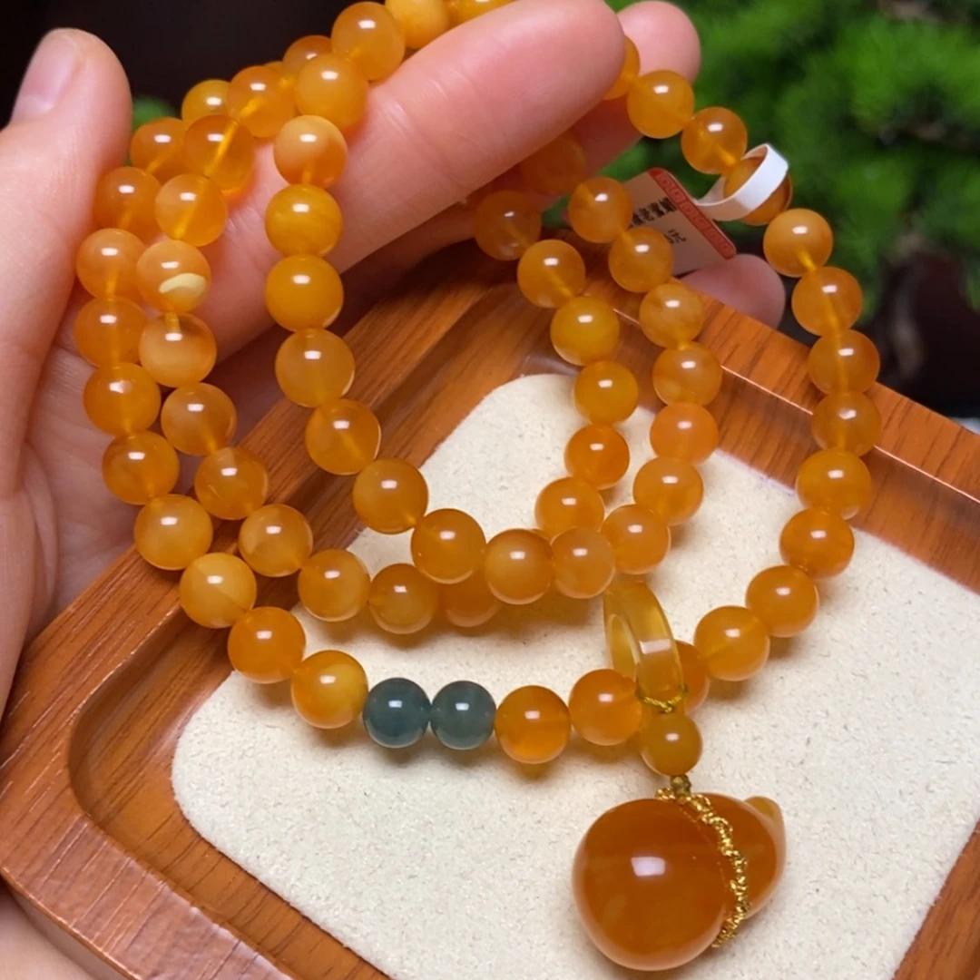 【闪购商品】未镶嵌蜜蜡手链手串