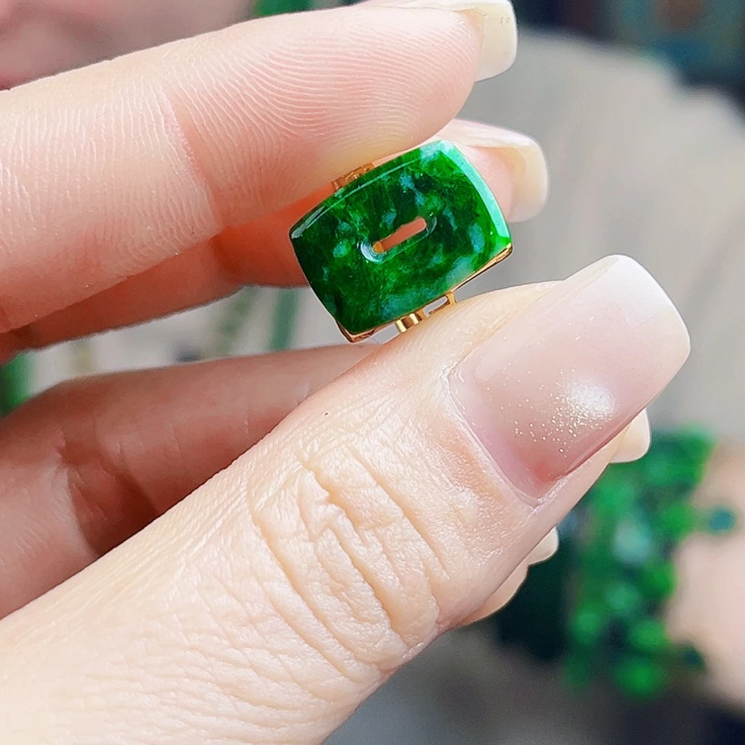 颈饰银S925镶嵌翡翠多样性