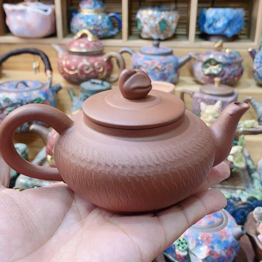 粗陶志野柴烧茶器