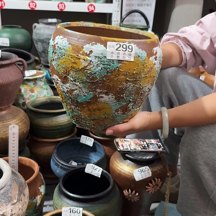 23彩绘高度20口径20