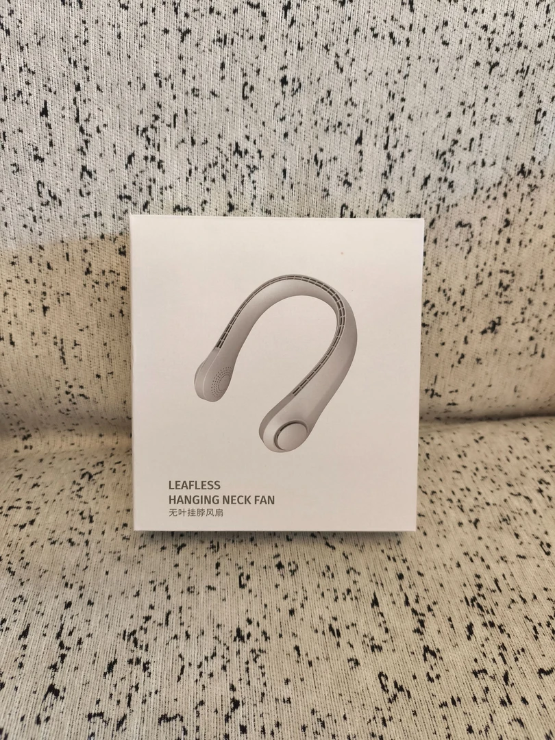 【捡漏福利】挂脖风扇随身USB小风扇充电款 便携式风 (颜色不挑)