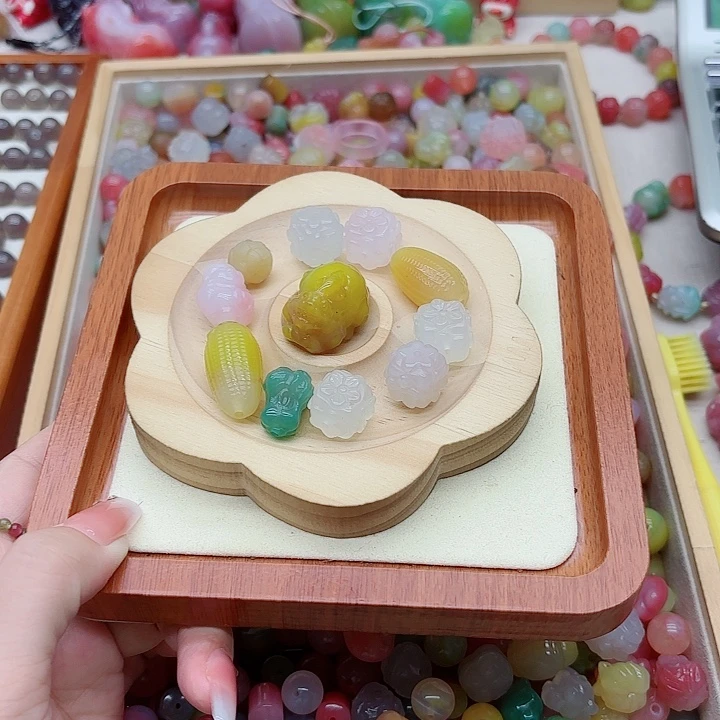 迎***风未镶嵌手链玛瑙/玉髓盐源5