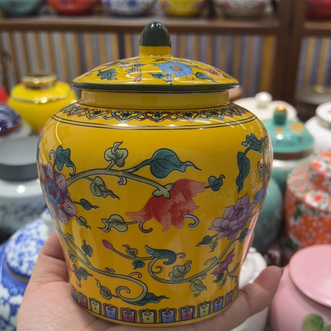 茶叶罐陶瓷密封罐