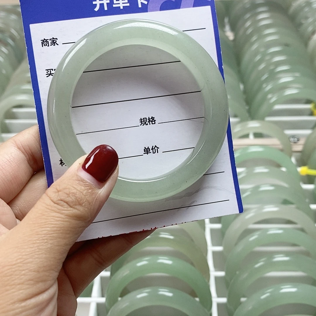 东陵石未镶嵌手镯天然无优化新疆东陵玉