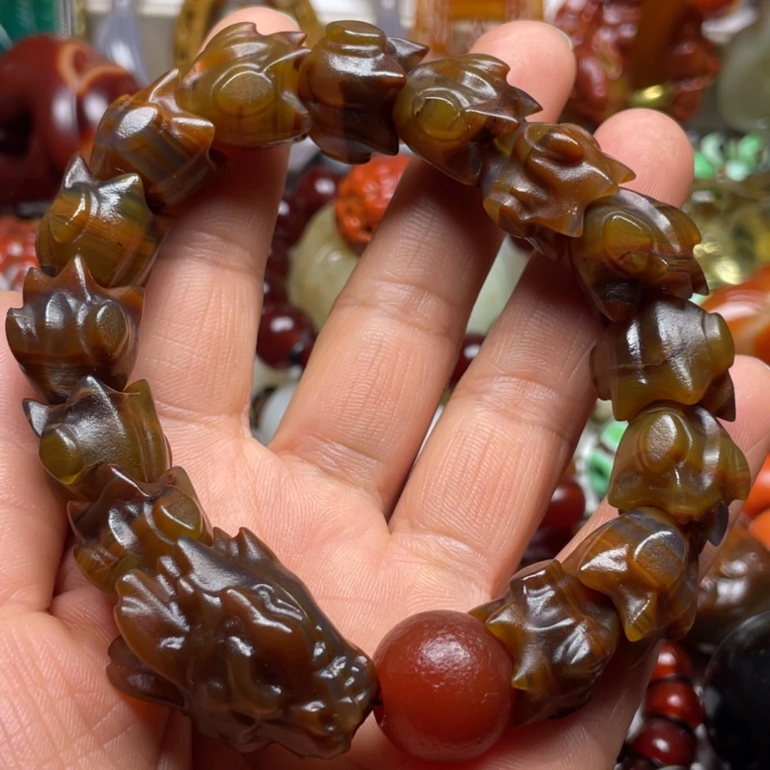 玛瑙/玉髓未镶嵌颈饰