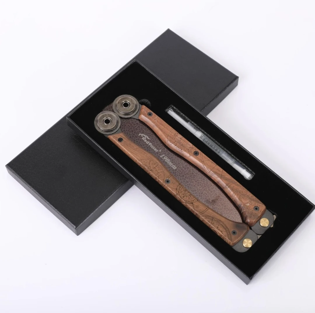 【新疆包邮】Red foxer家用小型双面折叠锯户外锯木工锯小型便携锯