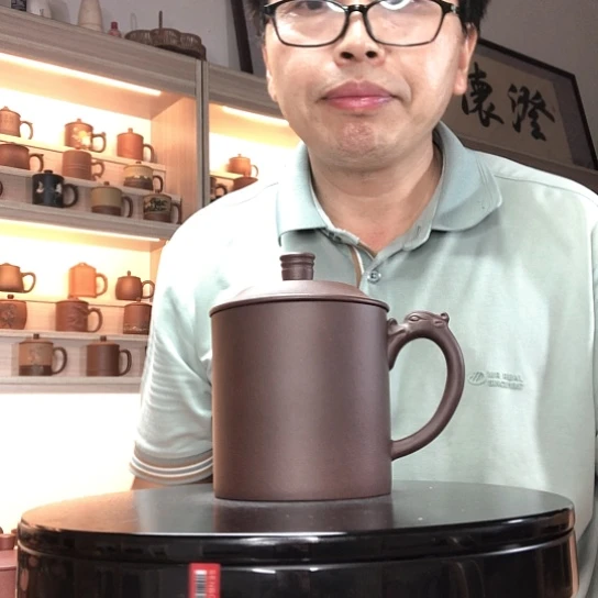 茶杯紫泥微瑕容量480