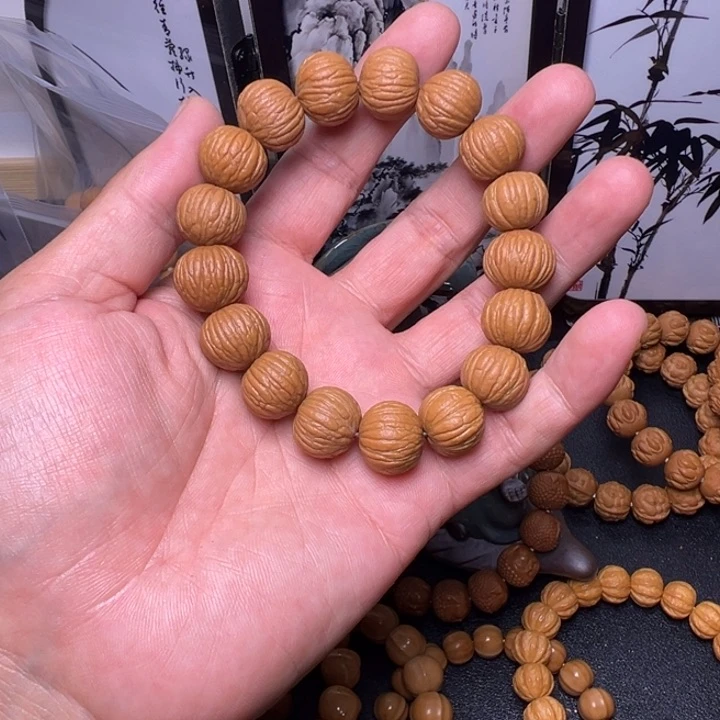 猴头核桃手串弘*土豪