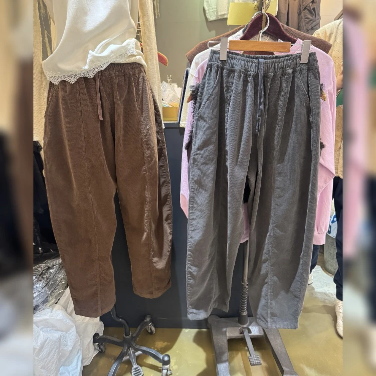 东大门正品 golden灯芯绒竖线裤（不支持退货）