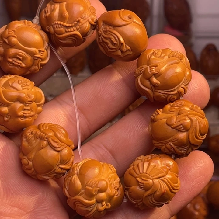 橄榄核手串/手链八宝弥勒