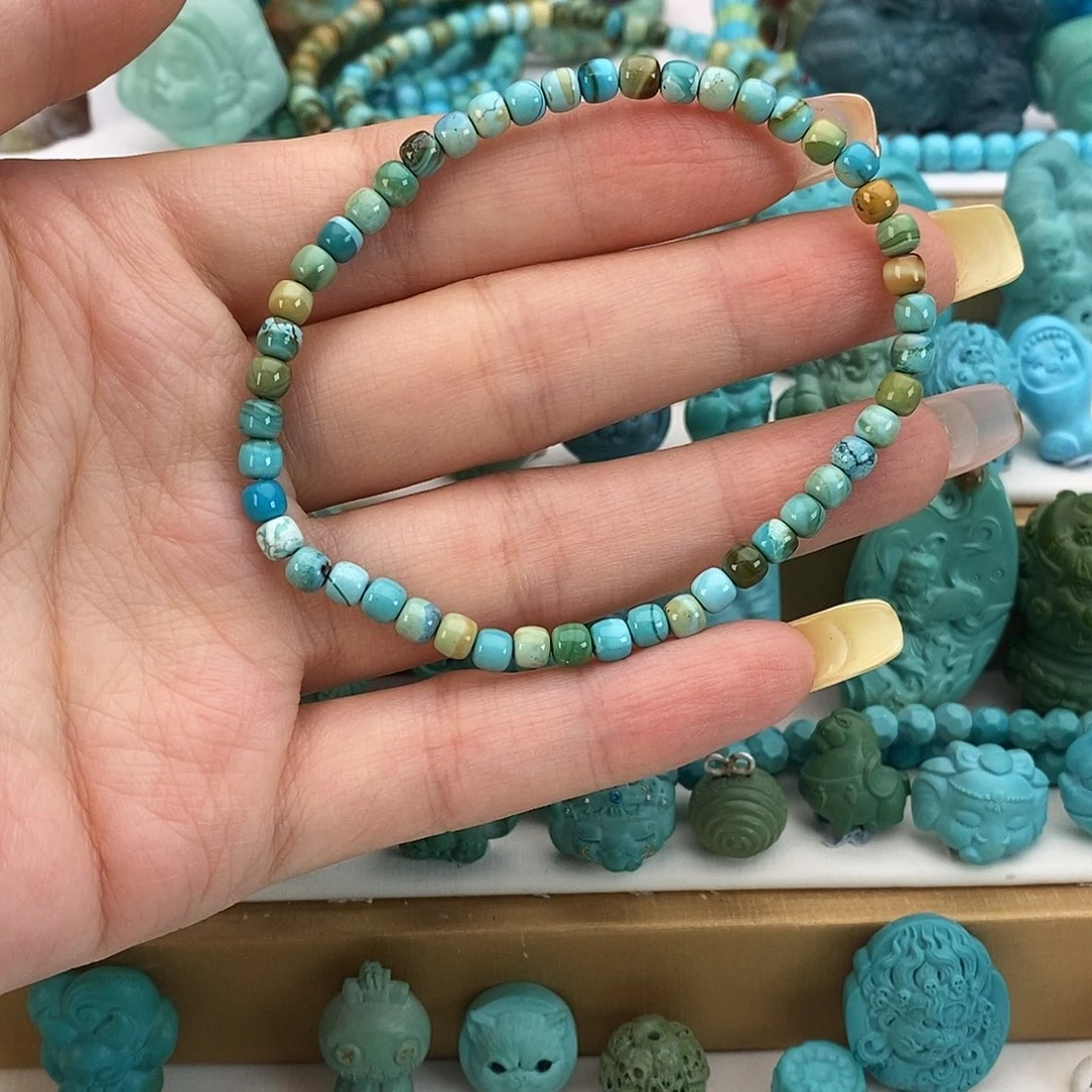 绿松石未镶嵌饰品