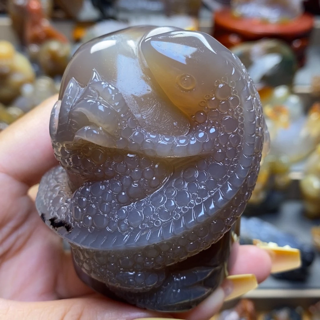 玛瑙/玉髓摆件未镶嵌