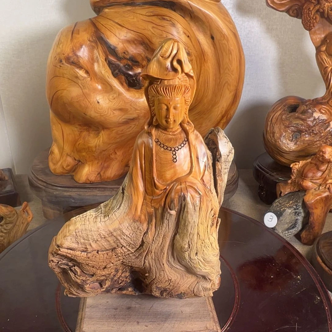 柏木（崖柏）望*茶观音