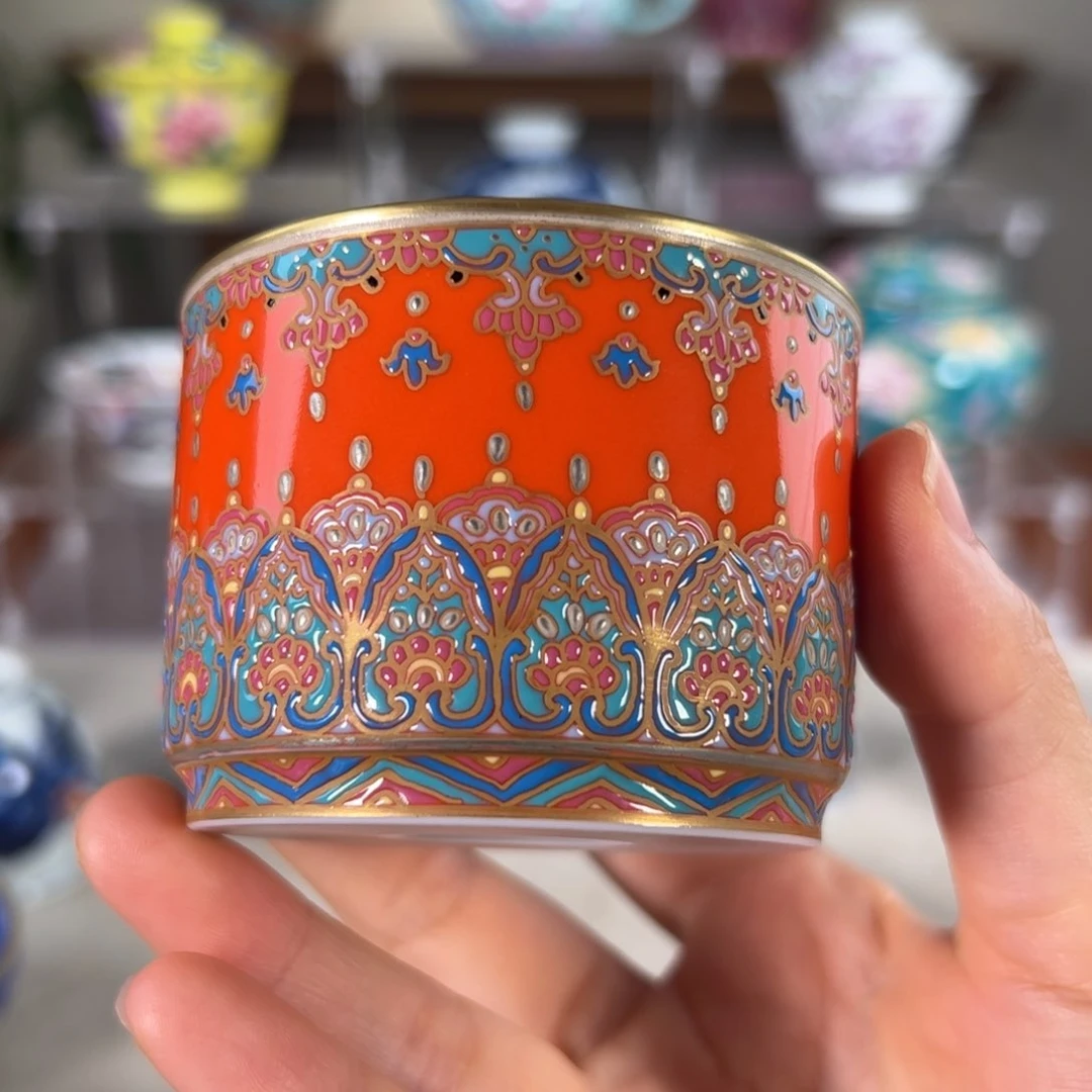 纯手工手绘 高端茶器