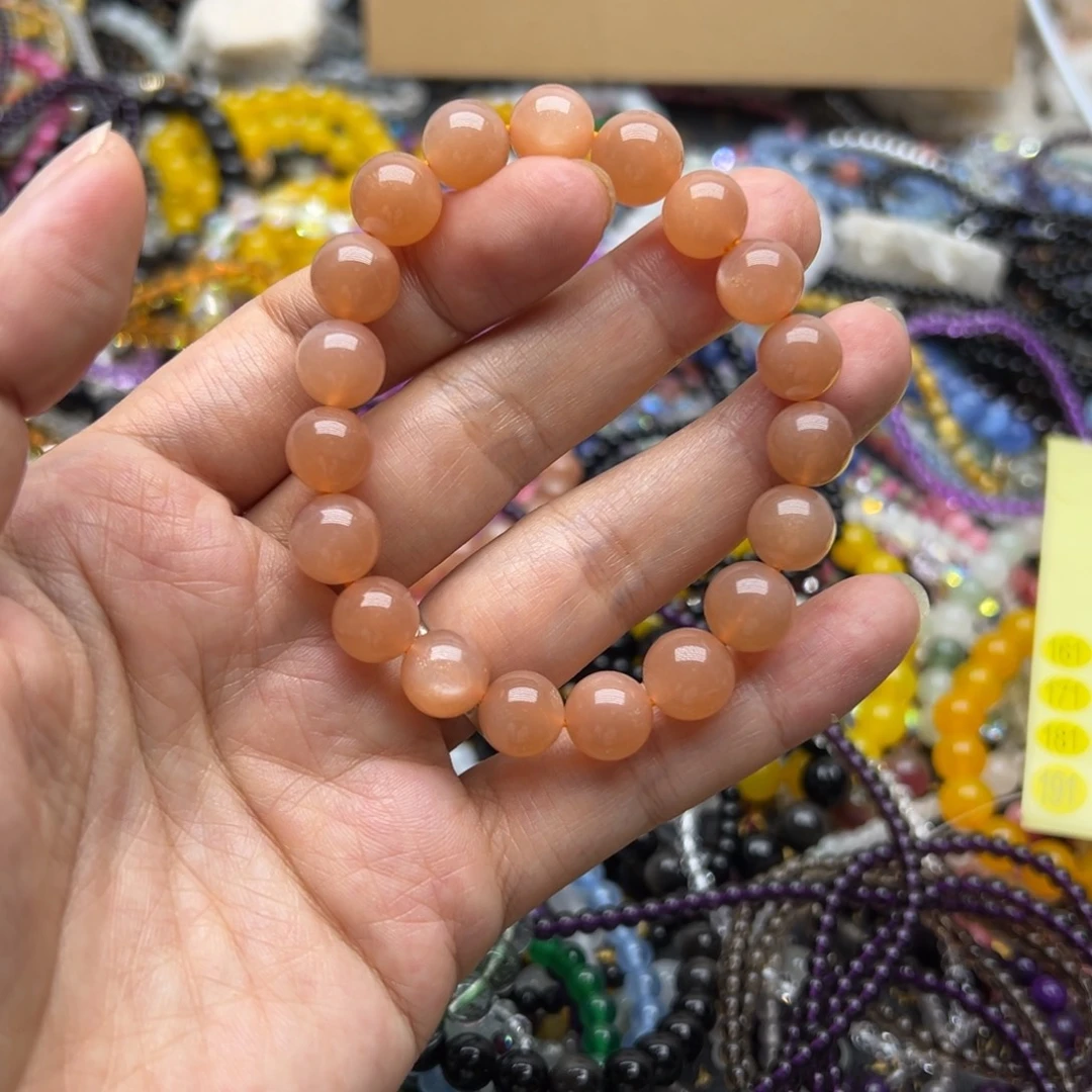 未镶嵌手链烟晶金太阳10