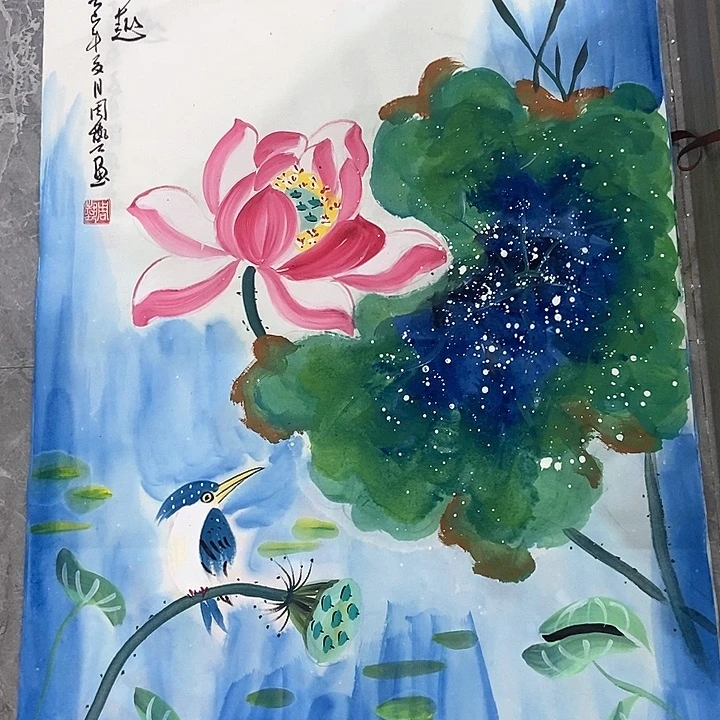 小周画廊的直播间