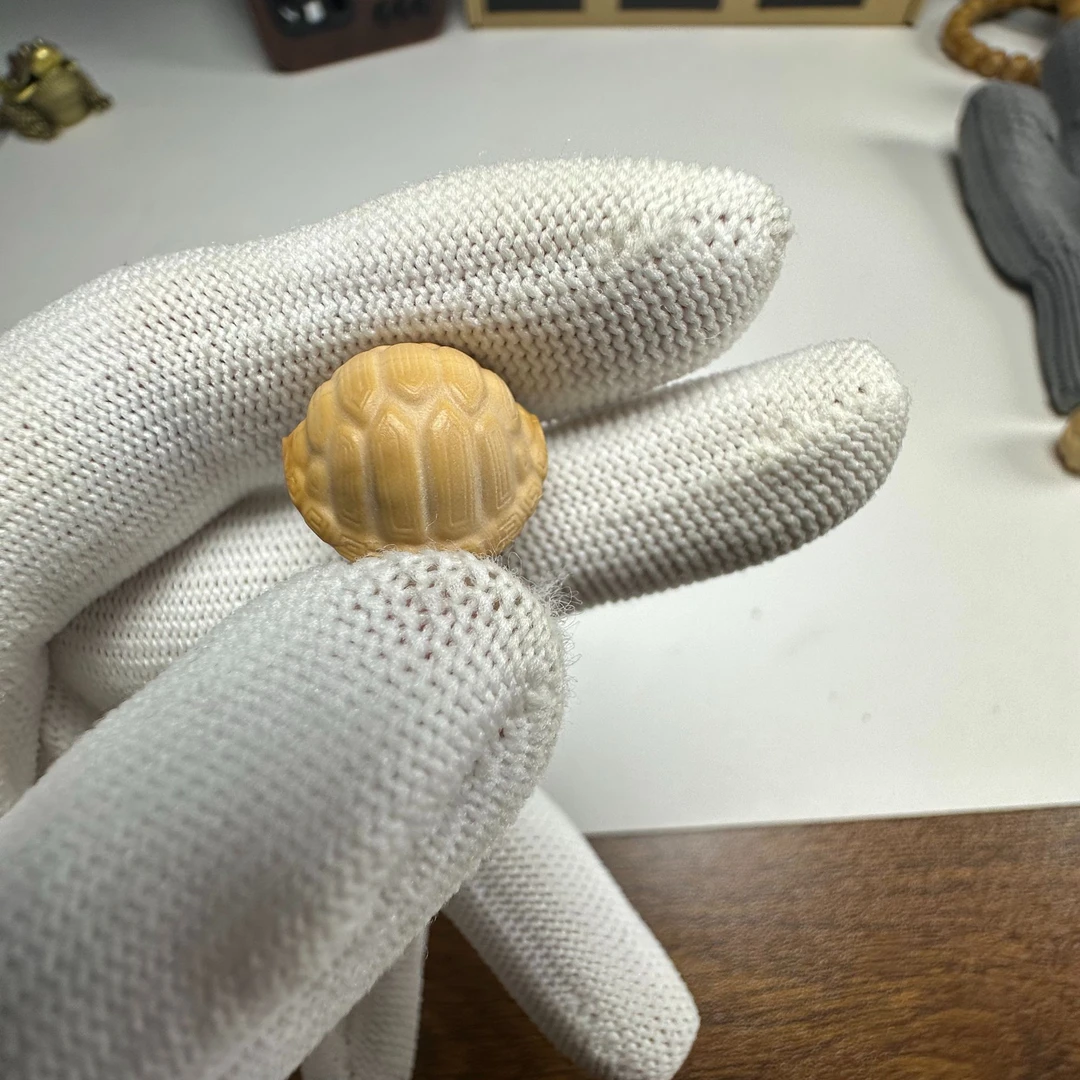 【沐爻】龟背单颗无镶嵌-聚宝盆料