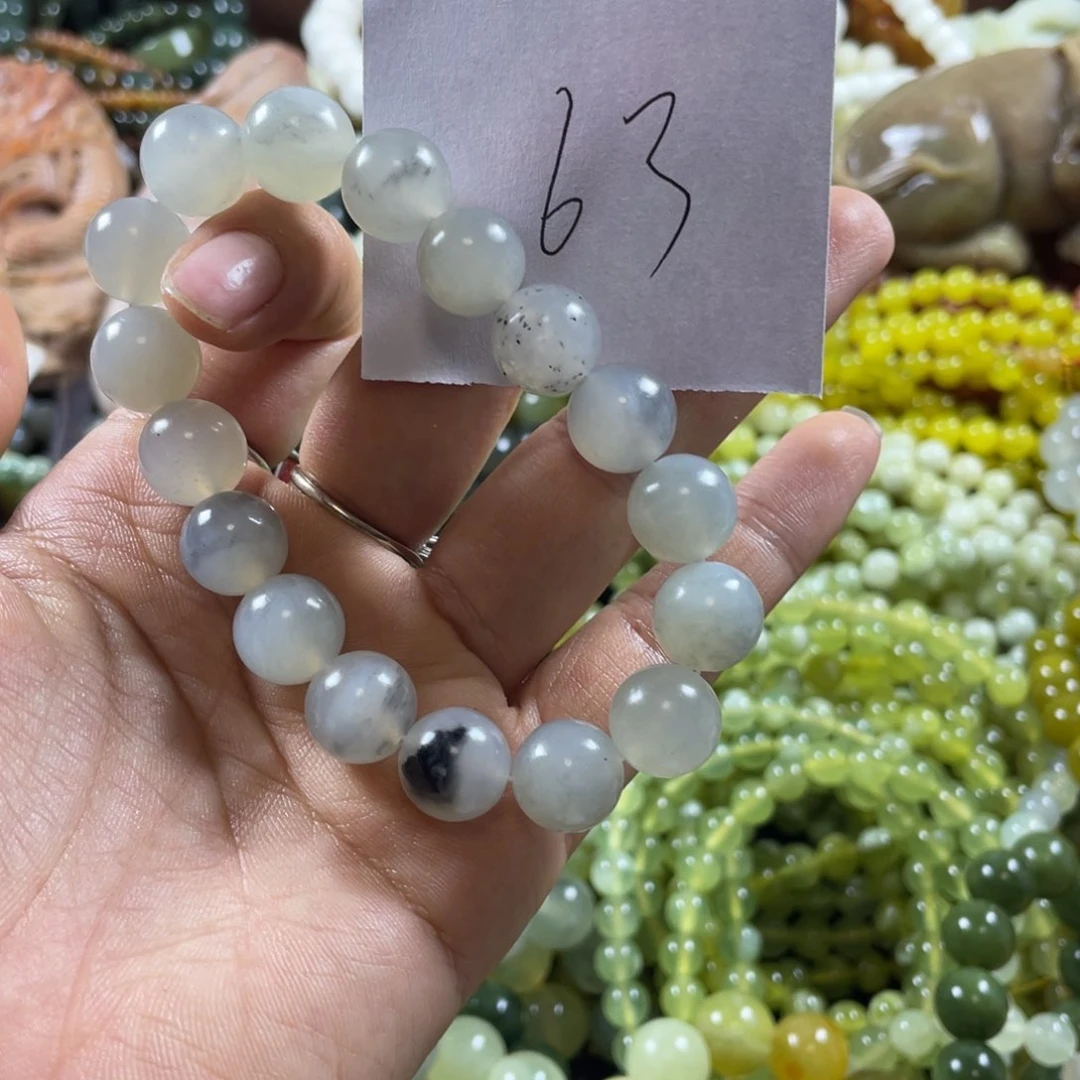 未镶嵌蛇纹石玉手串