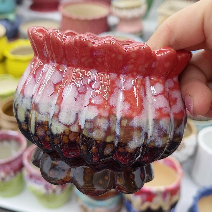 多肉绿植陶瓷花盆