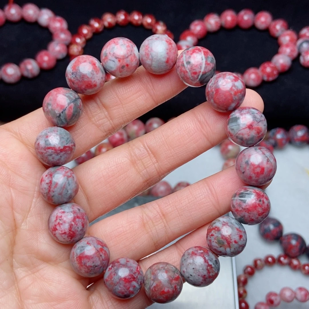 天然辰砂朱砂原石卡12.6