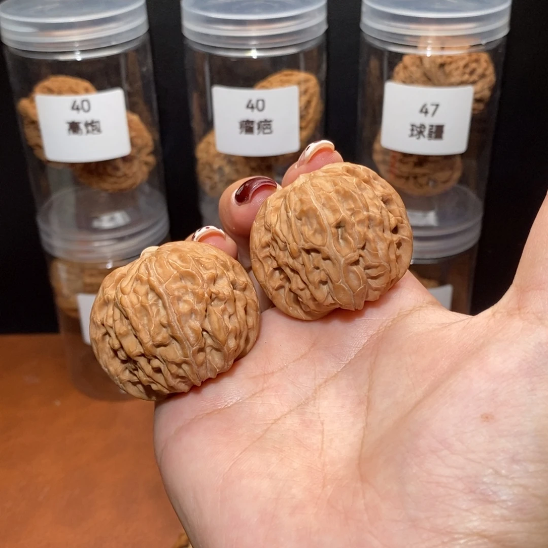 文玩核桃吊坠文玩核桃把件正磨
