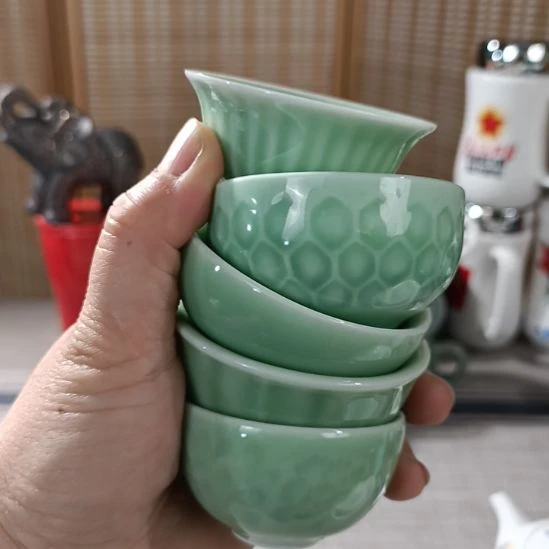 陶瓷盖碗茶杯茶叶罐主人杯