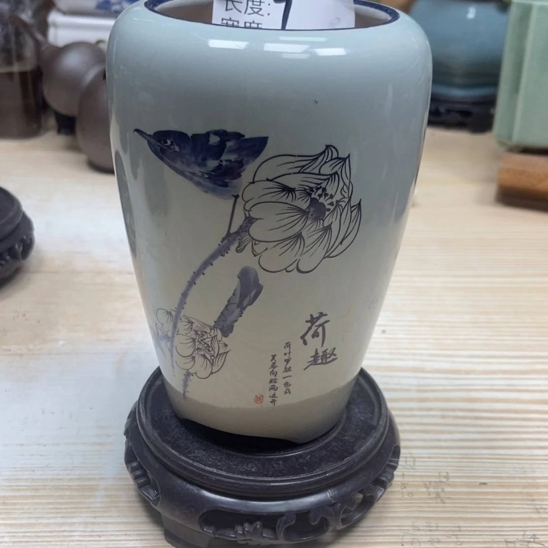 瓷片陶瓷花盆陶瓷艺术