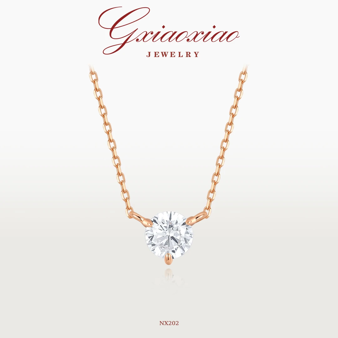 925银 镀K金 轻奢气质高级百搭人鱼泪项链 NX199 NX200