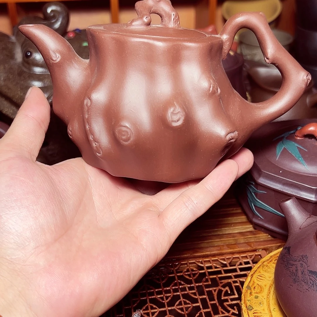 茶壶紫砂宜兴原矿紫砂壶手工制作