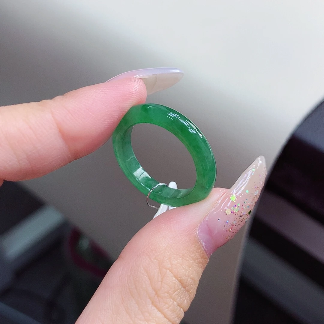 未镶嵌戒指翡翠15号