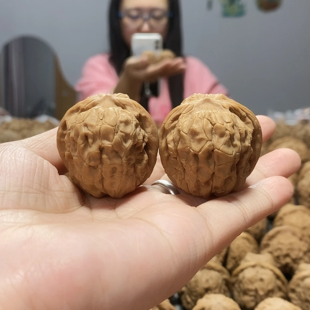 文玩核桃吊坠甲骨文37