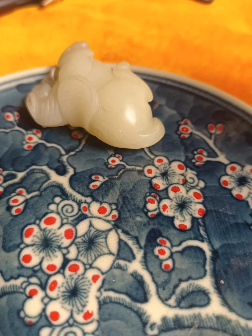 新号开播瓷盘一个