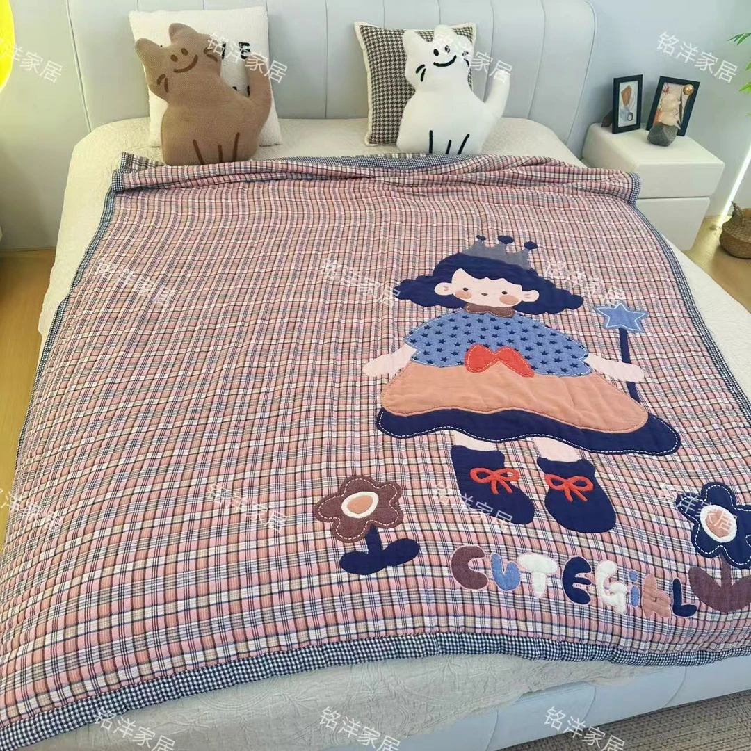 品牌高定-平安公主150cm x 200cm品牌高定纯棉婴幼儿级氧气棉棉被