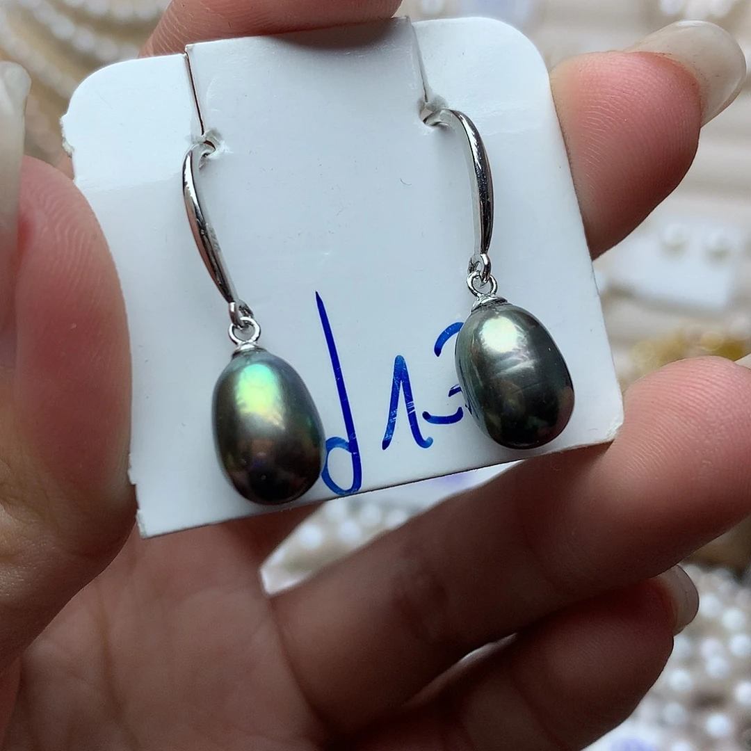 淡水珍珠8-9未镶嵌t65耳