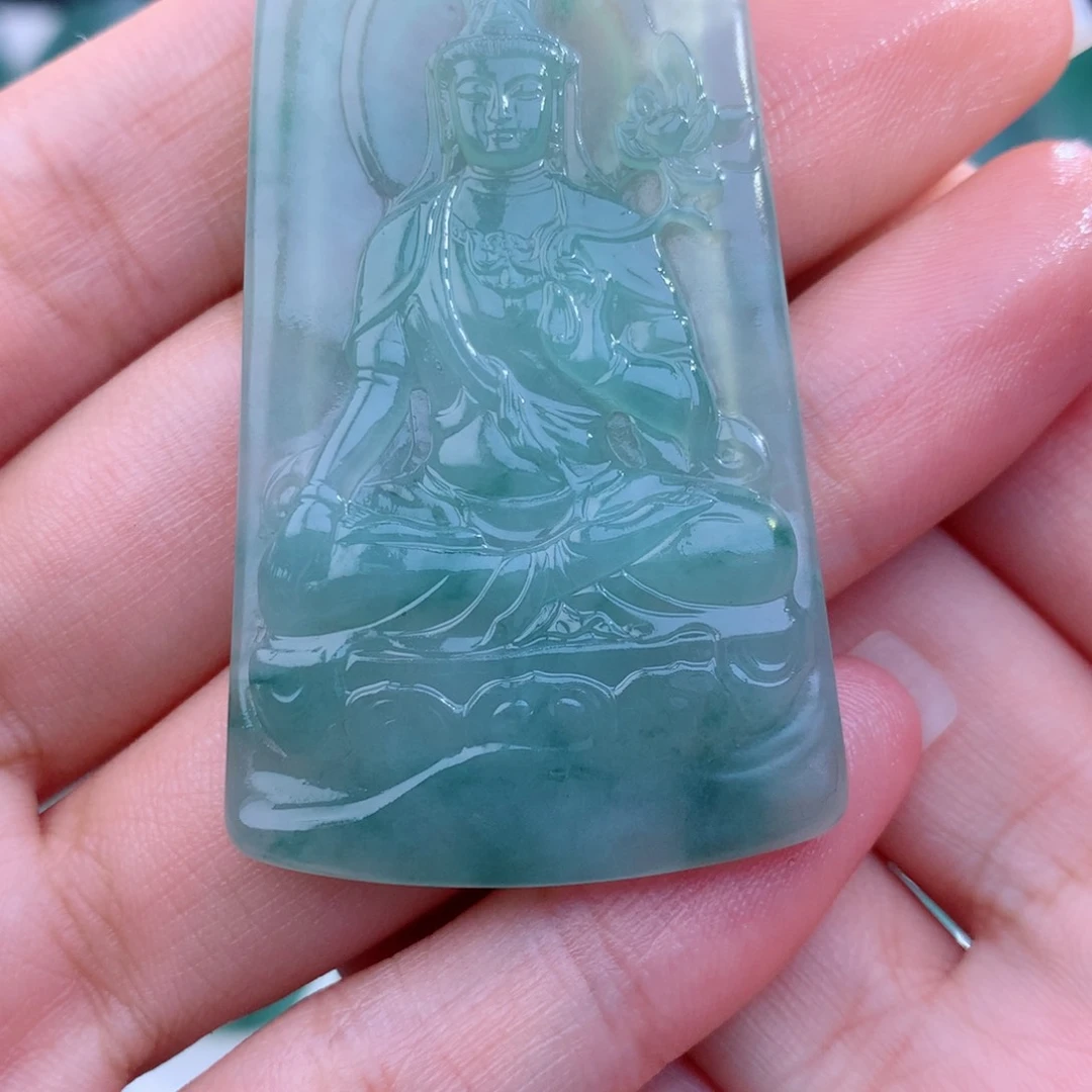 未镶嵌定制翡翠画****北