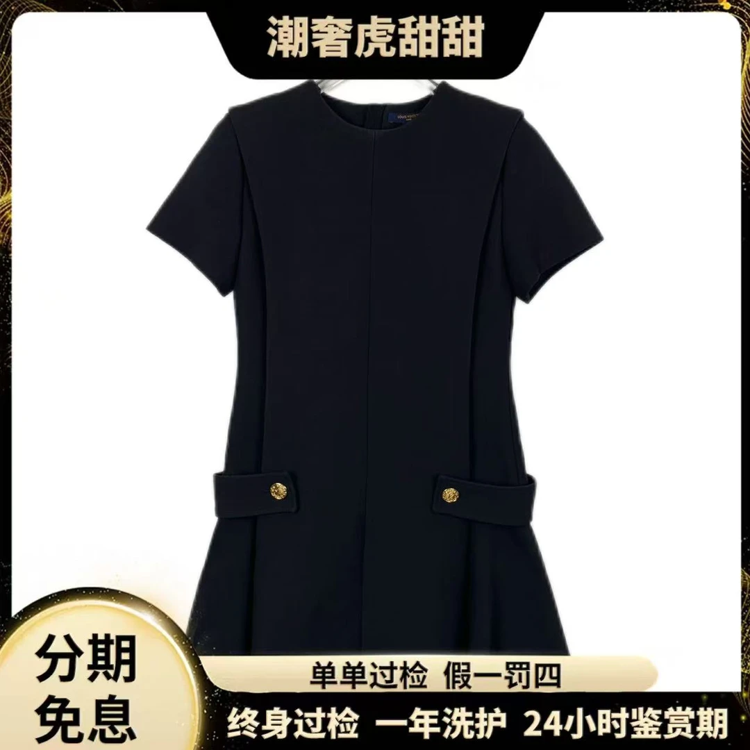 95新 LouisVuitton/路易威登 CW0255 22 连衣裙 34 XXS码 潮奢虎