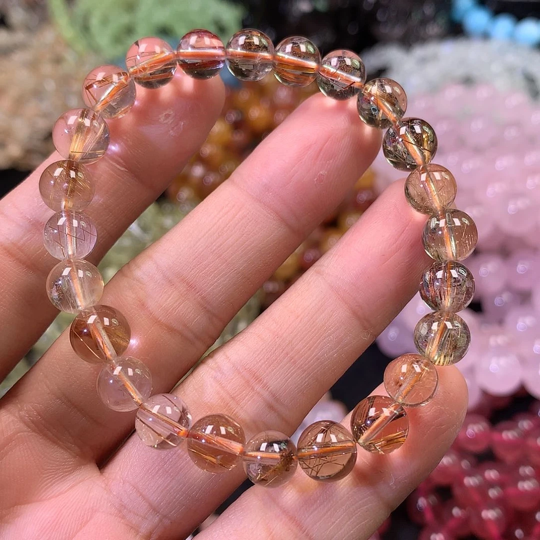 水晶手链未镶嵌天然