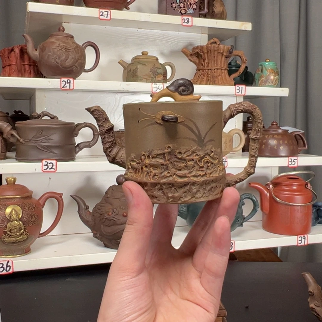 紫砂茶壶原矿紫砂