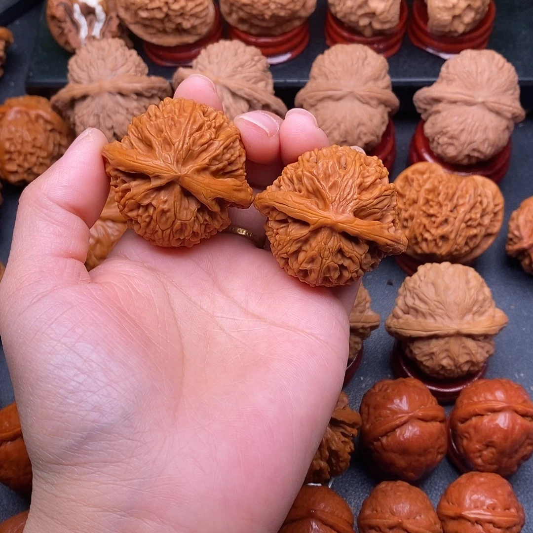 文玩核桃把件42宫灯