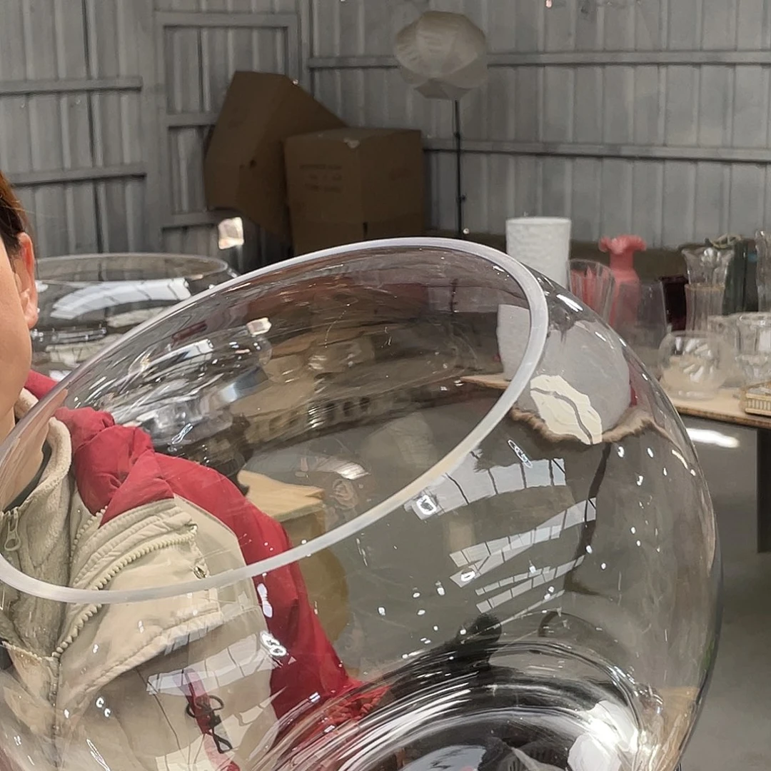 玻璃35地球➕篮子 福利花瓶