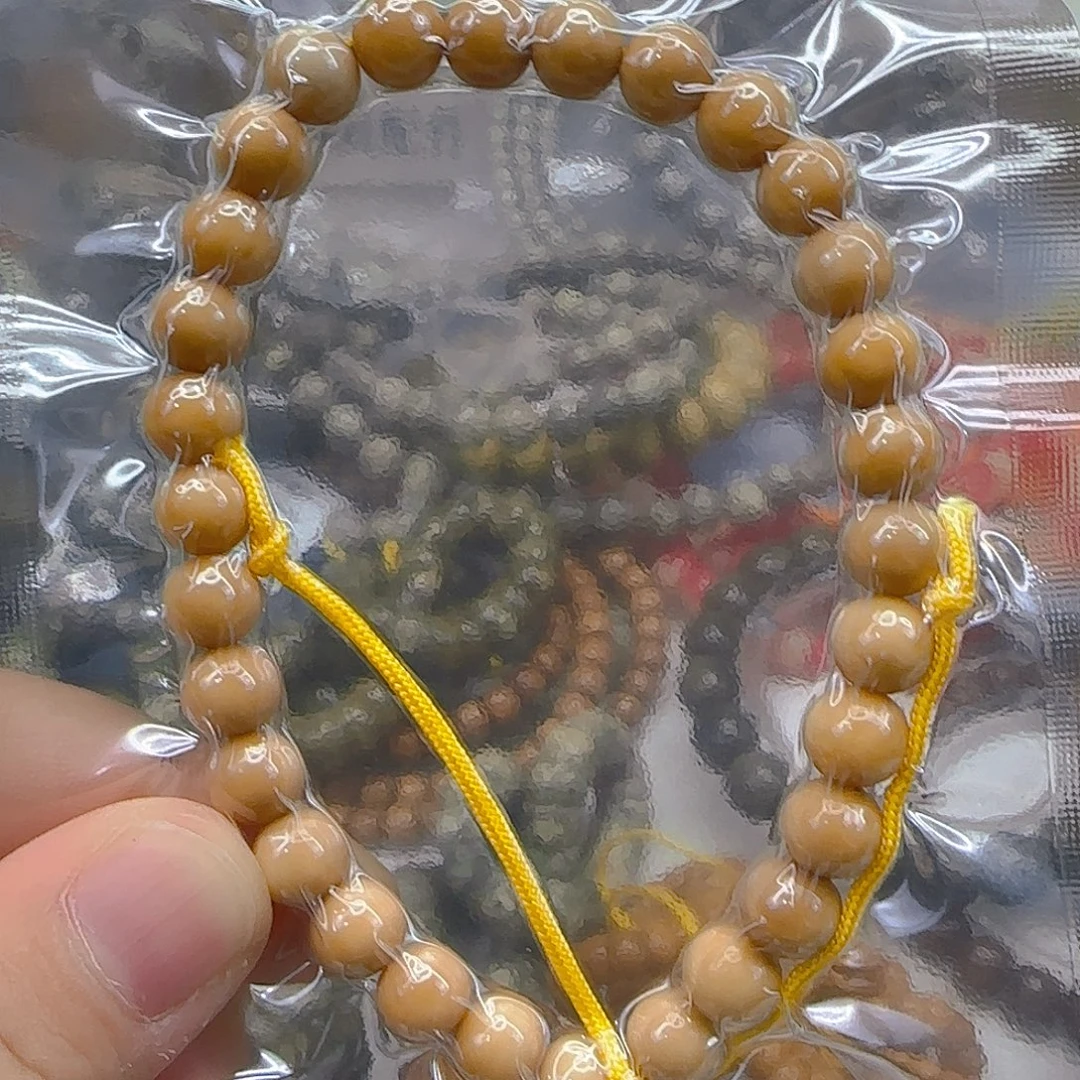 手串星月菩提191傲世龙脊菩提8圆手持