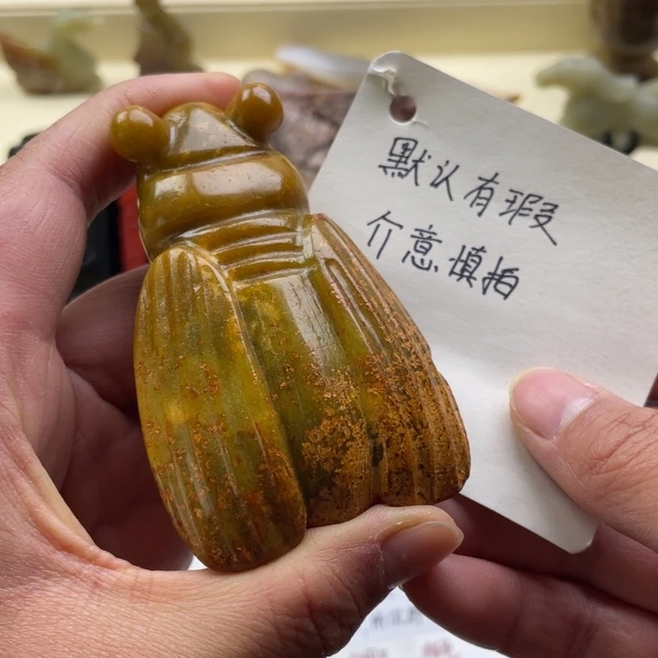 蛇纹石玉颈饰未镶嵌33