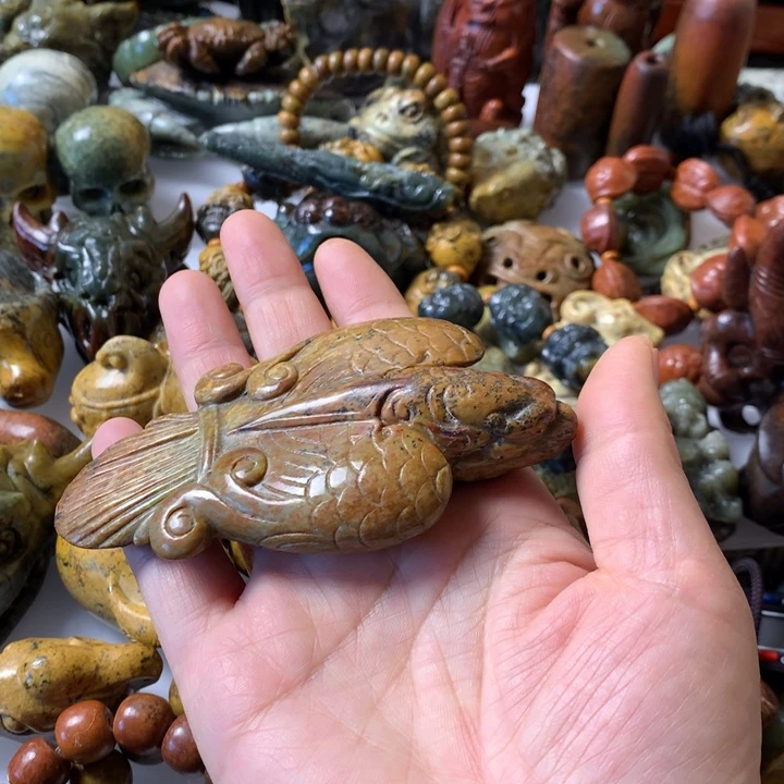 手链未镶嵌岫岩河磨玉（透闪石质玉）